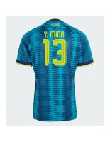 Kolumbia Yerry Mina #13 Vieraspaita MM-kisat 2026 Lyhythihainen